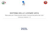 Manuale Licenze Uefa