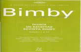 Revistas Bimby índice receitas 01 a 12