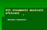 Gli Strumenti Musicali Africani