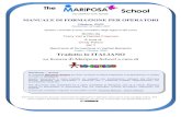 Mariposa School - Training Manual Italiano Iocresco V2.3 Doc