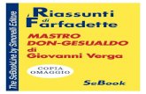 Mastro Don-Gesualdo di Giovanni Verga - RIASSUNTO  © Copyright Simonelli Editore srl - Milano - Italy