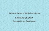 95736753 Infermieristica in Medicina Interna FARMACOLOGIA Generale e Applicata