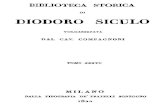 Diodoro Siculo - Biblioteca Storica Vol. 6
