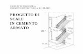 Progetto Scale in c.a.