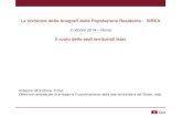 R.Bartoli, M.G. Ettore, S. Osti - Il ruolo delle sedi territoriali Istat