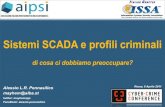 Sistemi SCADA e profili criminali
