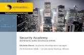 Security Accademy - seminario sulla sicurezza online