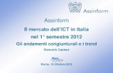 Pres Assinform: Mercato ICT nel 1 Semestre 2012