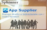 App Fornitori