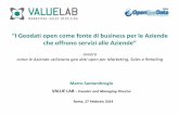 OpenGeoData Italia - Marco Santambrogio "I Geodati open come fonte di business per le Aziende che offrono servizi alle Aziende"