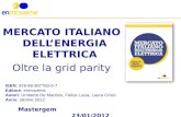 Libro "Mercato italiano dell'energia elettrica"