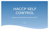 HACCP self control