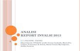 Analisi report generale invalsi 2013