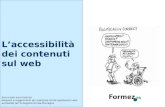 L'accessibilità dei contenuti sul web