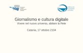 Giornalismo e Cultura digitale, Catania 2014