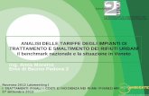 Tariffe degli impianti di trattamento e smaltimento Rifiuti Urbani: benchmark nazionale e Regione Veneto
