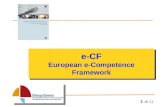 eCF - European e-Competence Framework