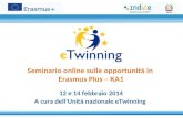 eTwinning per Erasmus Plus KA1