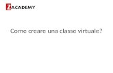 Come creare una classe virtuale