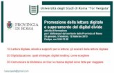 Comunicare la biblioteca on line (3/3). Seminario di formazione sulla lettura digitale per i bibliotecari della Provincia di Roma