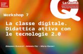 Workshop  Didattica Attiva con le tecnologie 2.0 - Introduzione ai social media