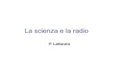 La scienza alla Radio