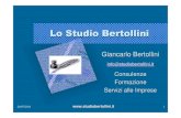 Lo Studio Bertollini