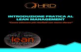 Lean Management: Introduzione Pratica