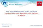 Rete regionale Osservatori Sociali Provinciali