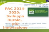 PAC 2014- 2020