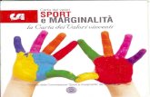 Carta dei valori sport e marginalità
