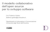 Il modello collaborativo dell'open source per lo sviluppo software