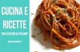 Cucina e ricette: che cosa cercano gli italiani?
