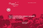 Può il crowdfunding salvare i progetti nati negli hackathon? - Crowdfuture 2013