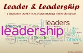 Leader e leadership [Andrea Apolito]