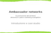 Ambassador networks - Introduzione e casi studio