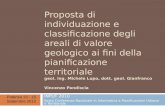 Proposta di individuazione e classificazione degli areali di valore geologico ai fini della pianificazione territoriale, di Michele Lupo, Gianfranco Vincenzo Pandiscia