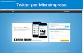 Twitter per Microimprese