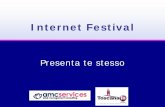 Internet festival "presenta te stesso"