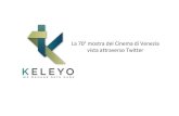 La 70a Mostra del Cinema di Venezia su Twitter