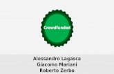 Crowdfunded - Un progetto di Lagasca Alessandro, Mariani Giacomo, Zerbo Roberto