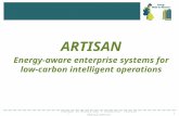 Progetto ARTISAN: efficienza energetica per l'industria tessile (Energy monitoring systems, audit energetici, risparmio energetico, sostenibilit , Low-carbon, autovalutazione, diagnosi,