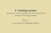 Diritto dell'immigrazione  parte 2