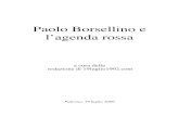 Paolo Borsellino E Lagenda Rossa