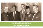 La decolonizzazione in Asia e Africa (1949-1975)