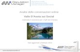 La Valle d'Aosta sui social network
