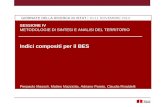 P. Massoli, M. Mazziotta, A. Pareto, C. Rinaldelli - Indici compositi per il BES