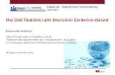 E.Baldacci - Dai Dati Statistici alle Decisioni Evidence-Based