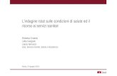 R. Crialesi, L. Gargiulo e L. Iannucci - L’indagine Istat sulle condizioni di salute ed il ricorso ai servizi sanitari