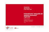 F. Lorenzini - Principali innovazioni  e risultati del  CensimenIl Censimento: fotografia del  sistema economico  regionale